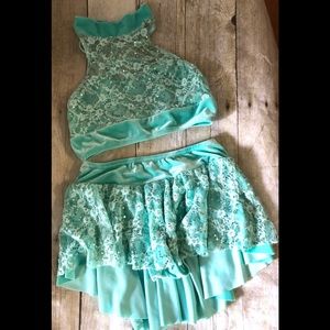 Pumpers semi custom dance competition costume CL